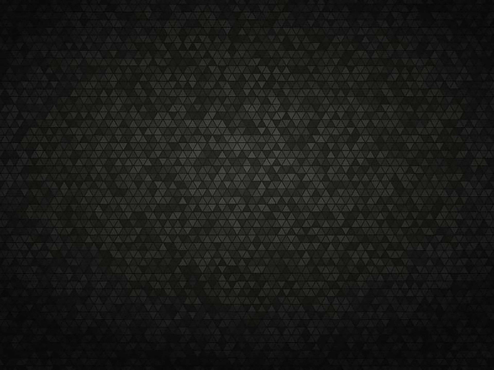 Piastrelle triangolari nere