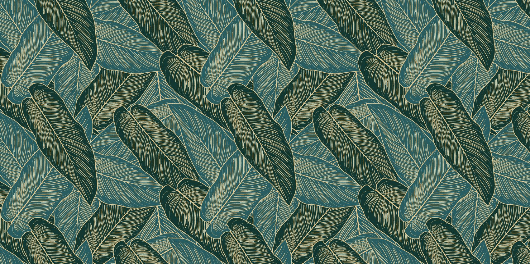 Foglia spaccata dorata