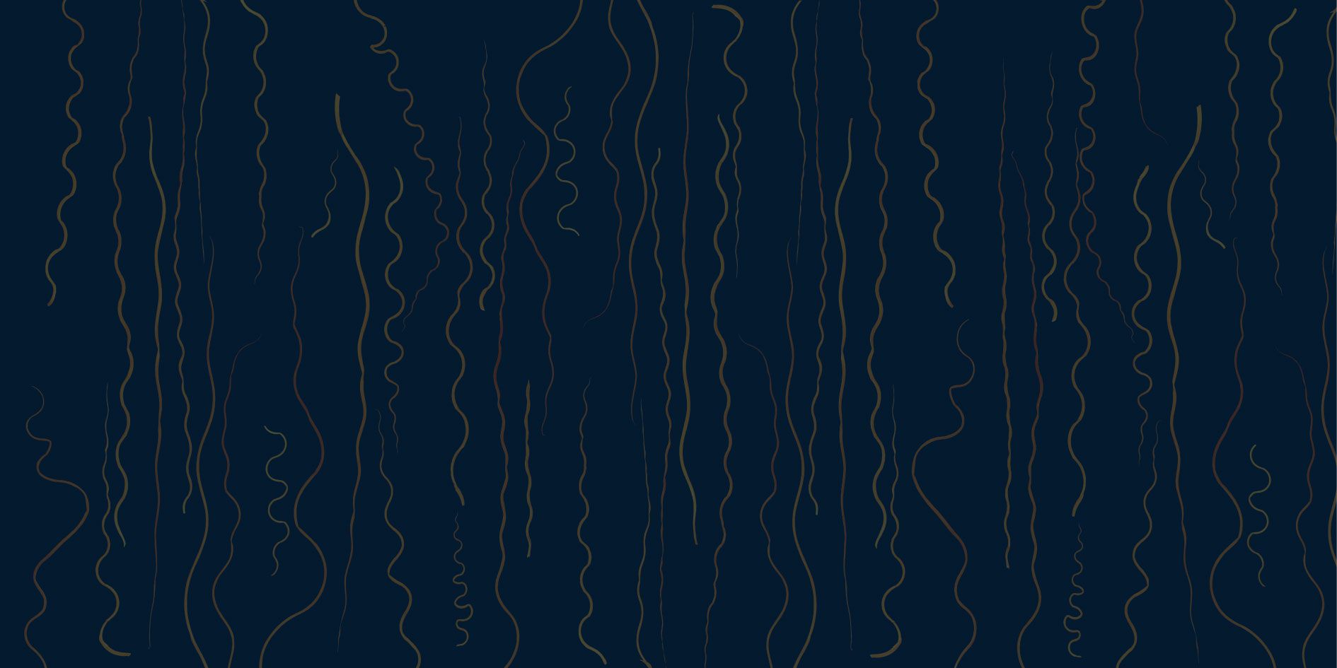 Linee organiche erba blu notte