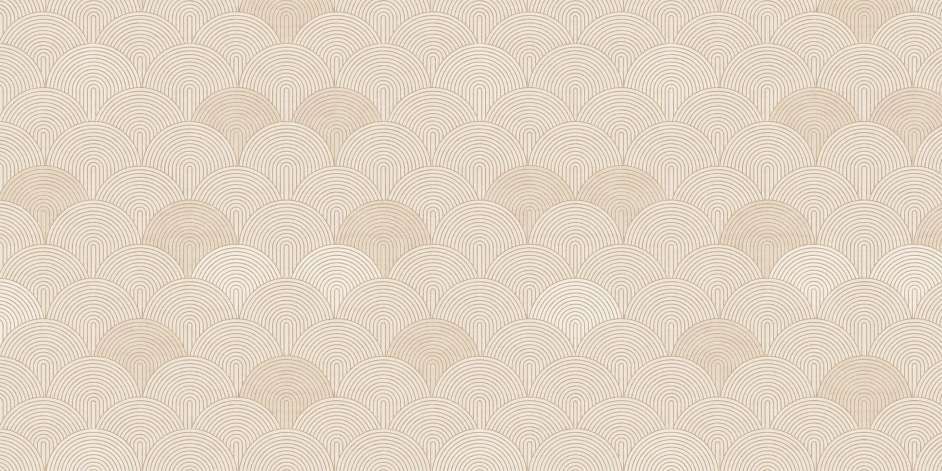 Archi e curve retrò grandi - sabbia neutra