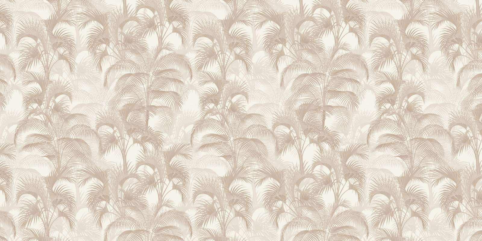 Palme tropicali vintage - beige
