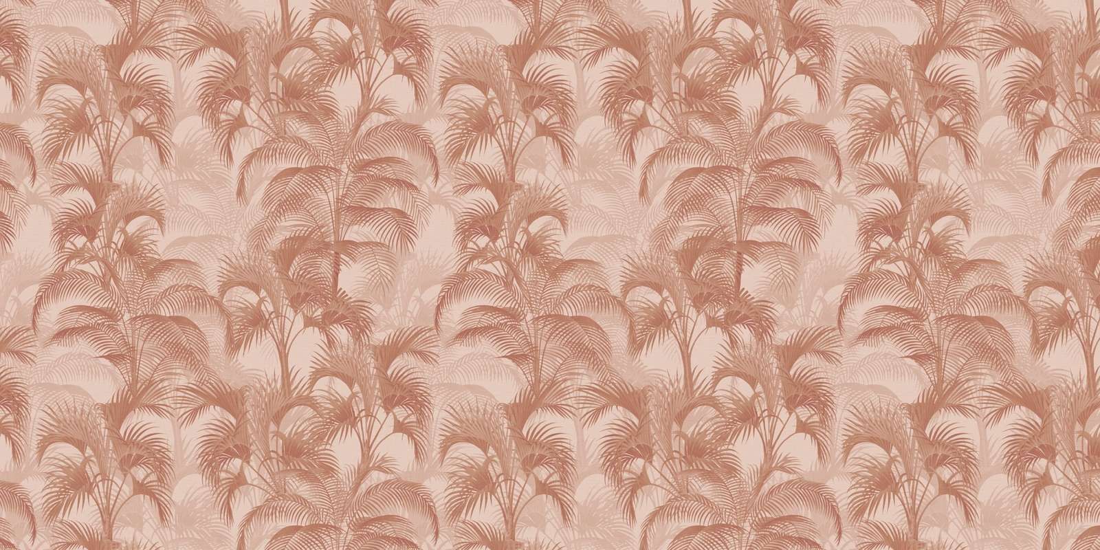 Palme tropicali d'epoca - terracotta