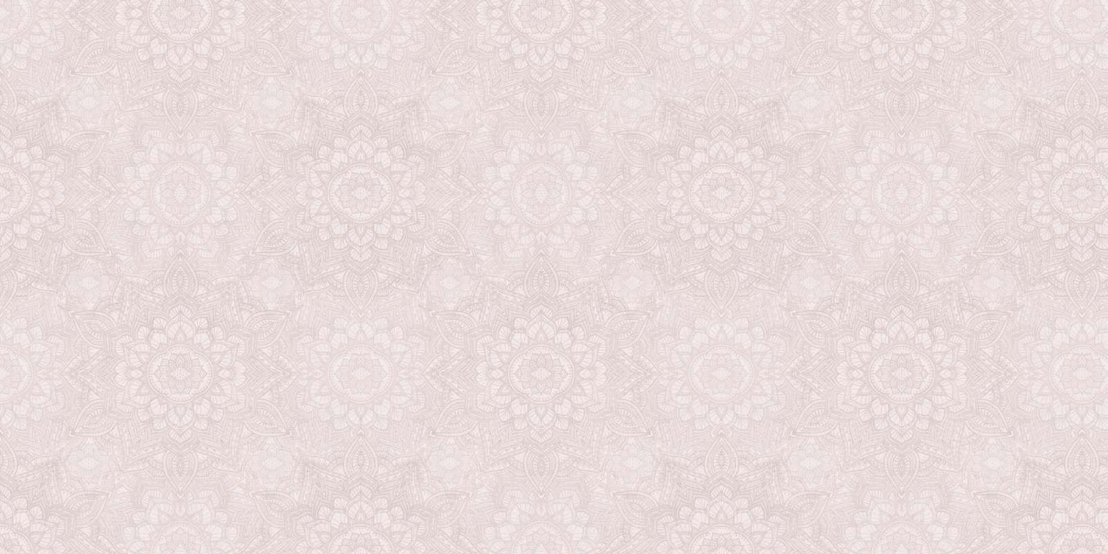 Mandala d'oro Boho - rosa blush