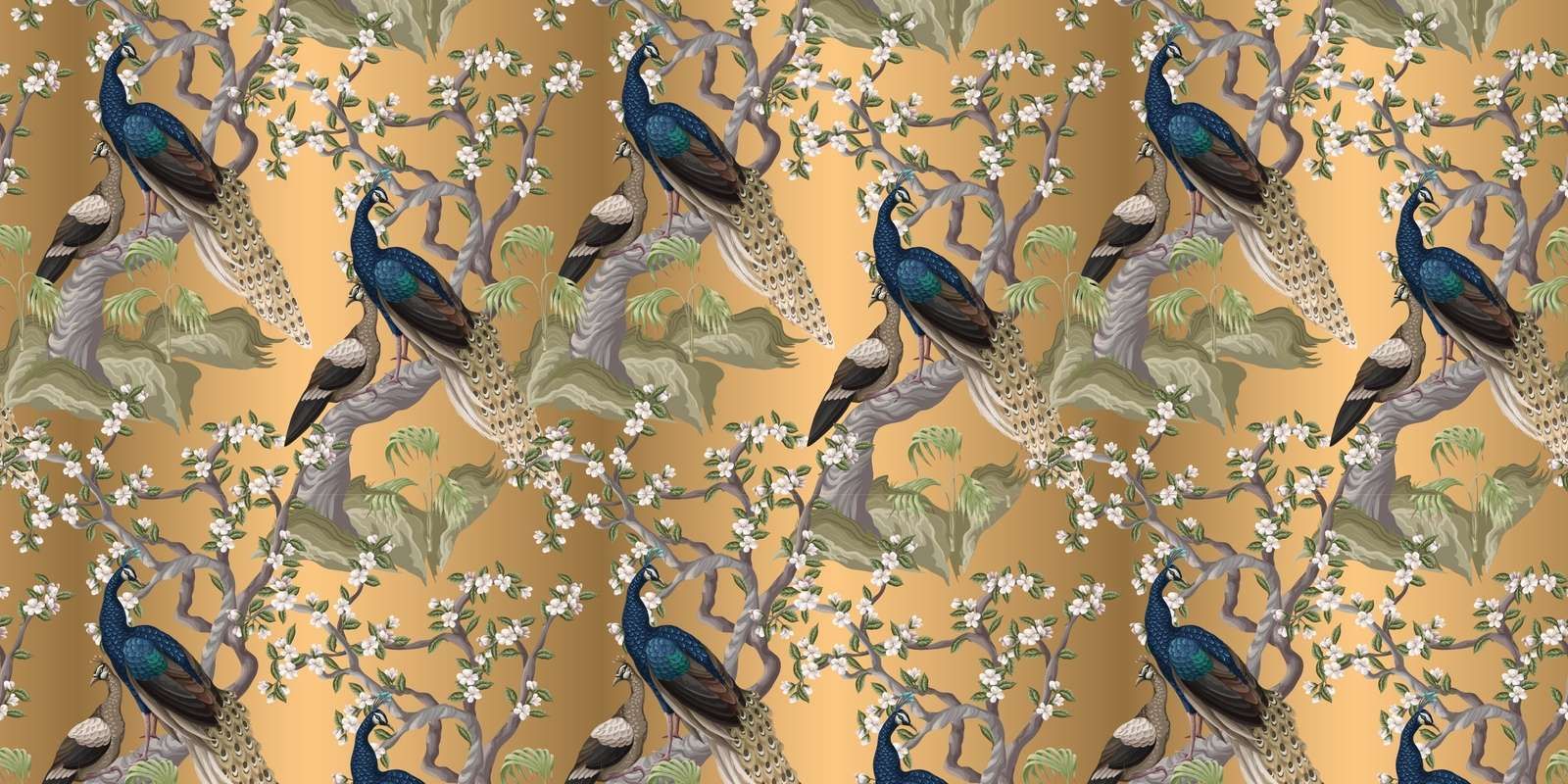 Sussurri di Pavone in un'Oasi