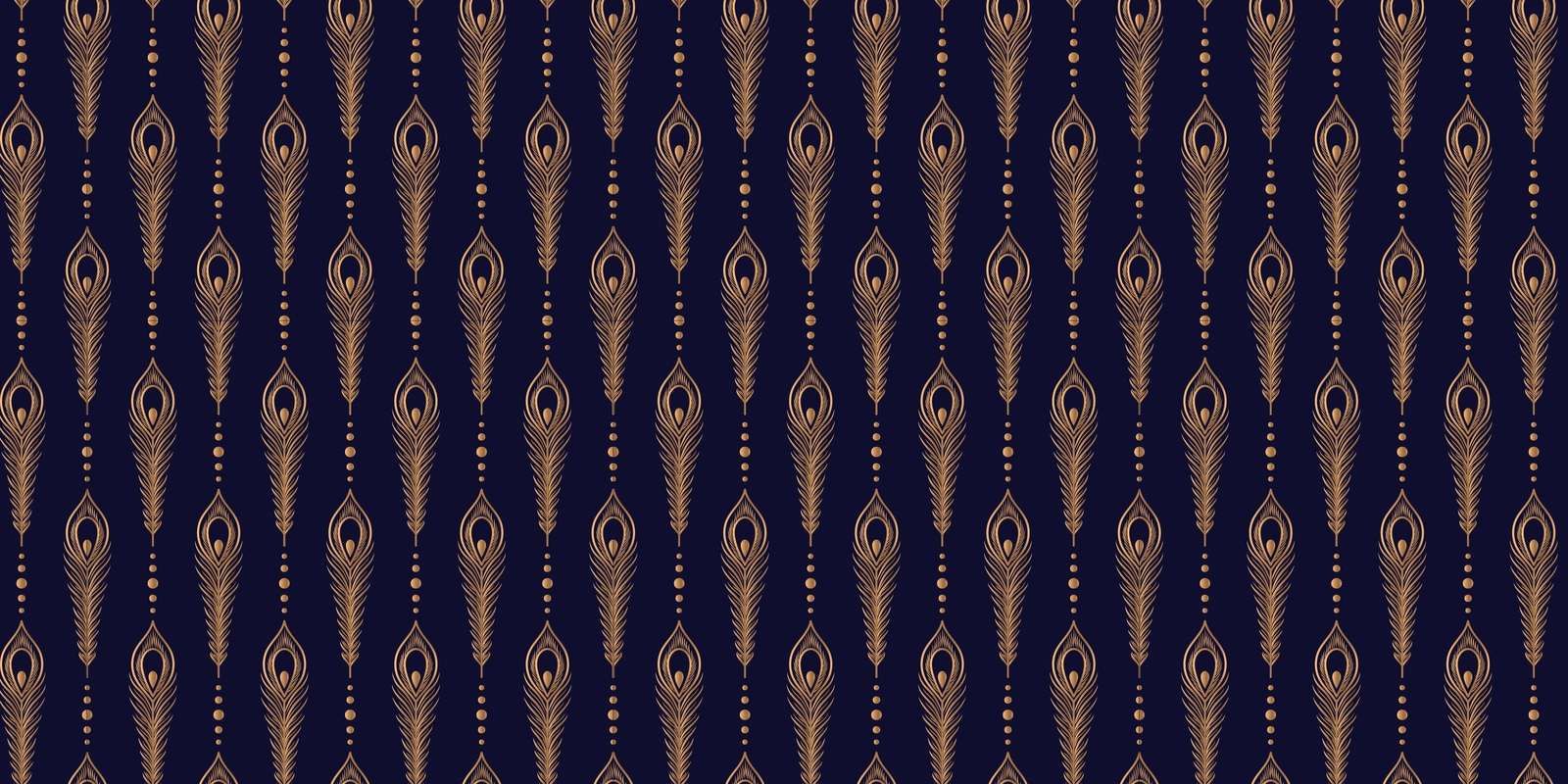 Parata Reale di Piume di Pavone