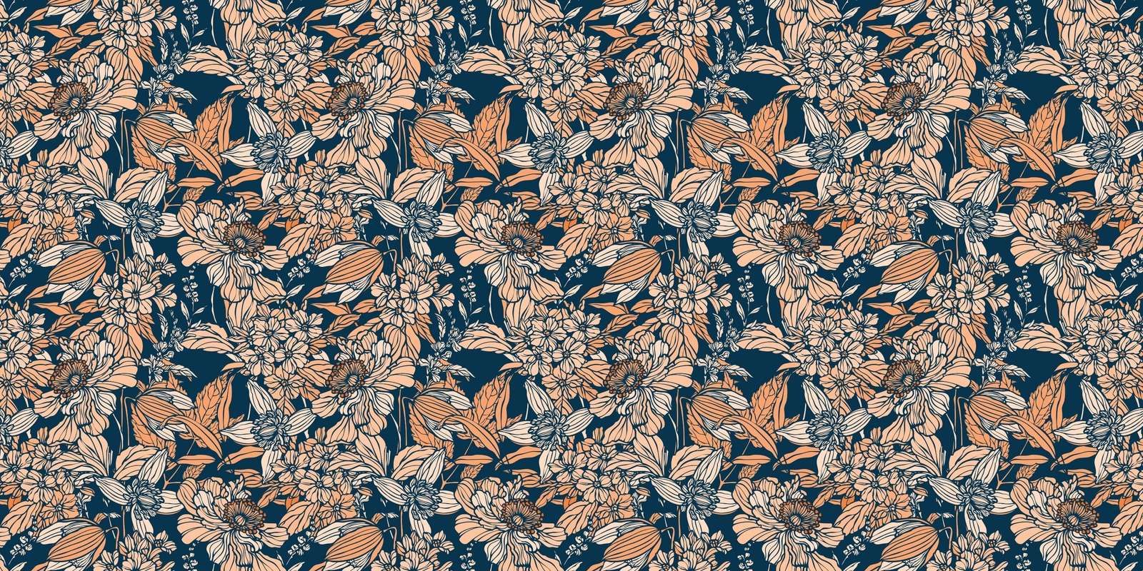 Splendore Floreale del Giardino Notturno