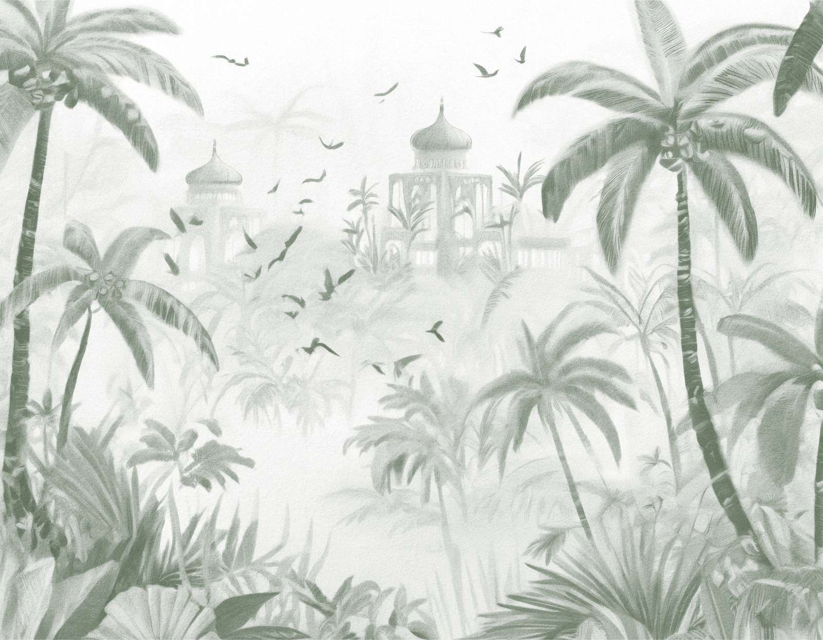 Giardino Orientale all'Alba, verde