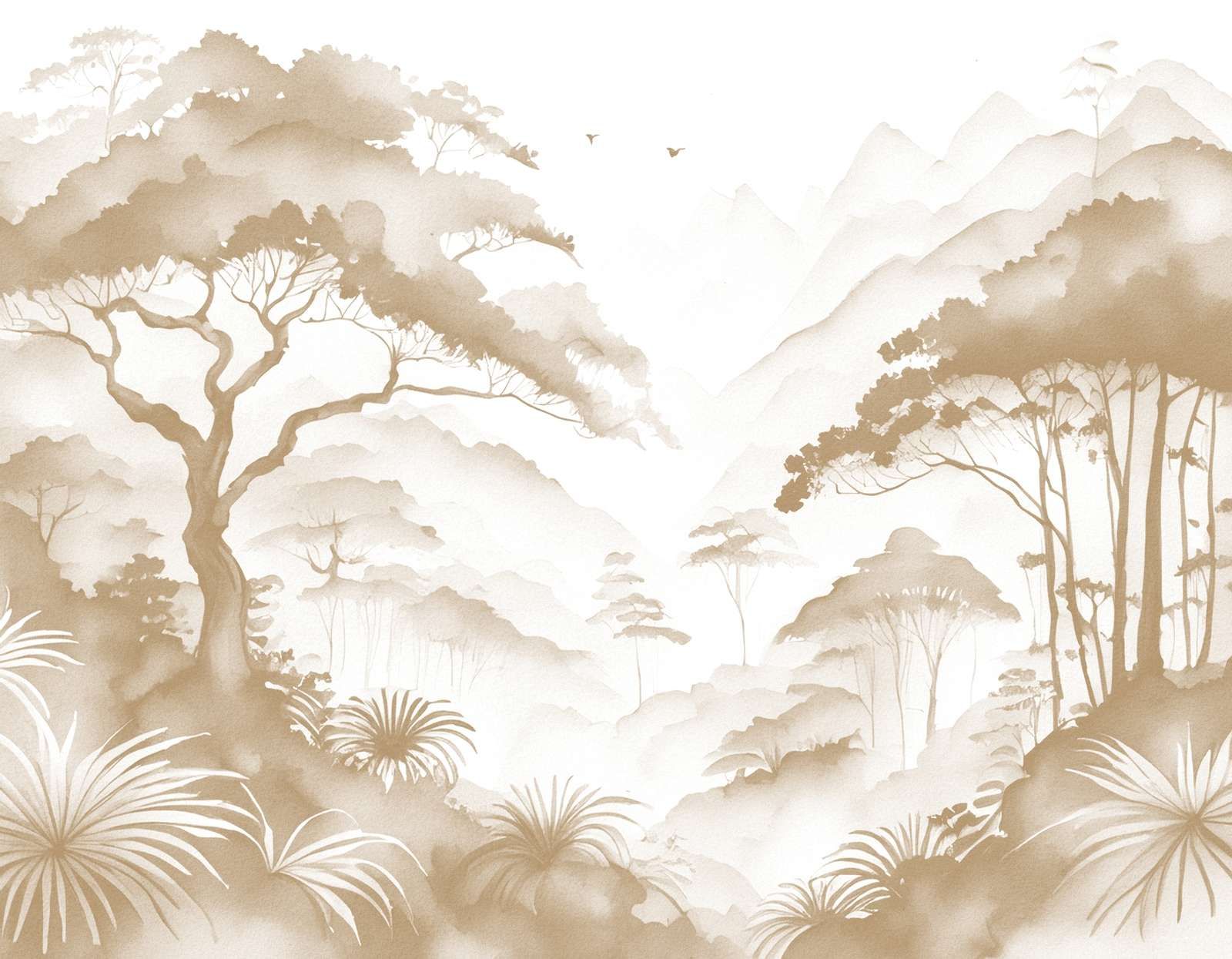 Valle di Montagna Nebbiosa, taupe