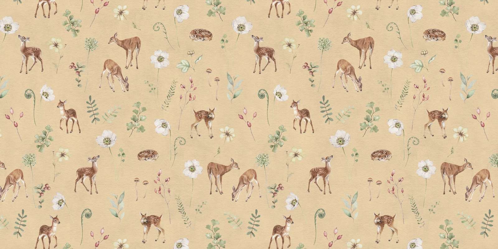 Dancing Deer - Yellow - 120