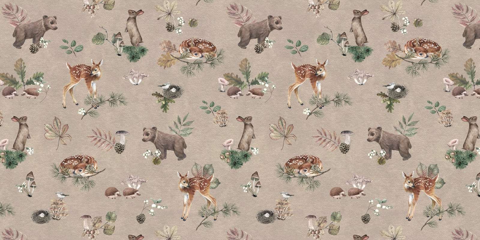 Forest Gathering - Brown - 120