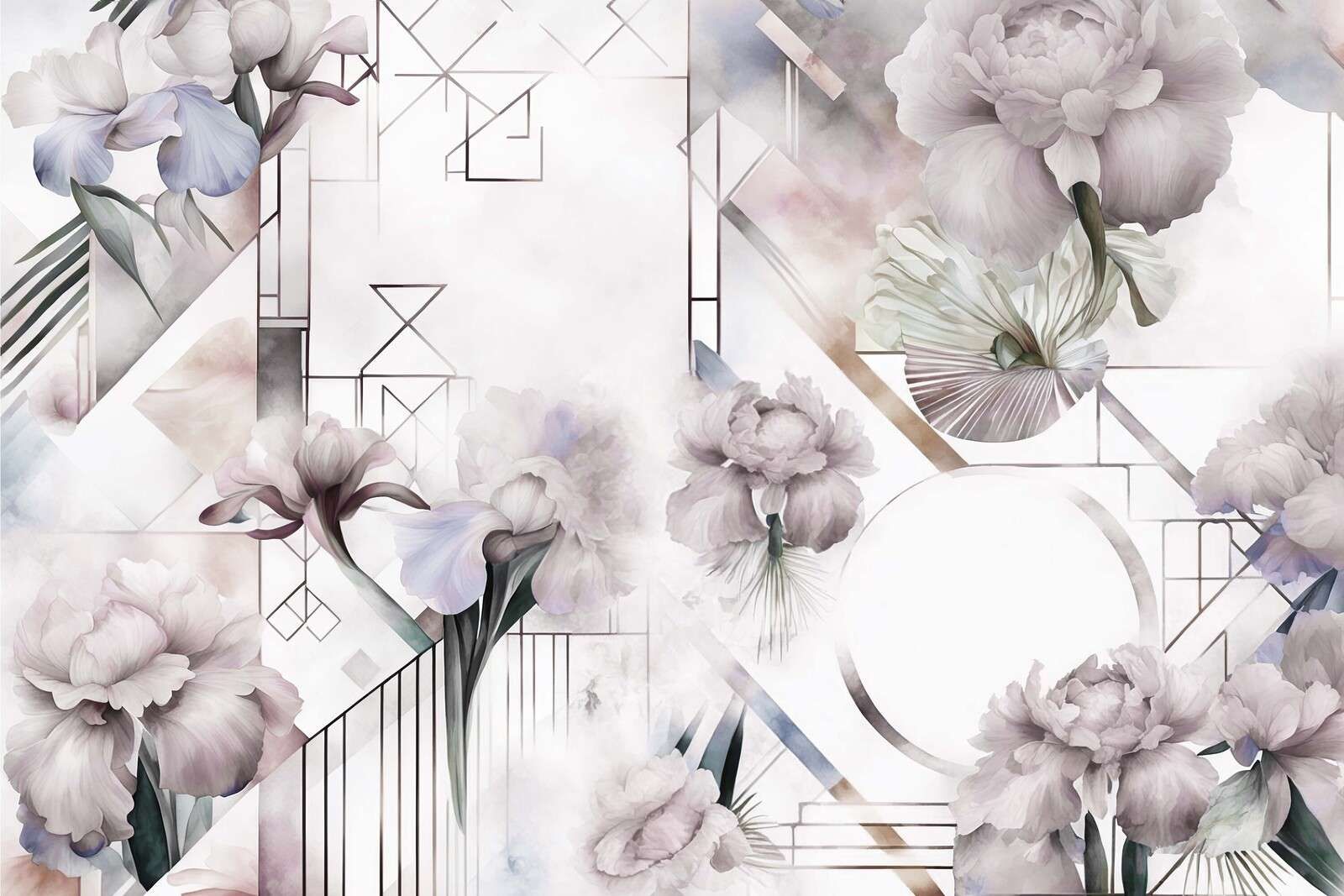 Acquerello Geometria Beige