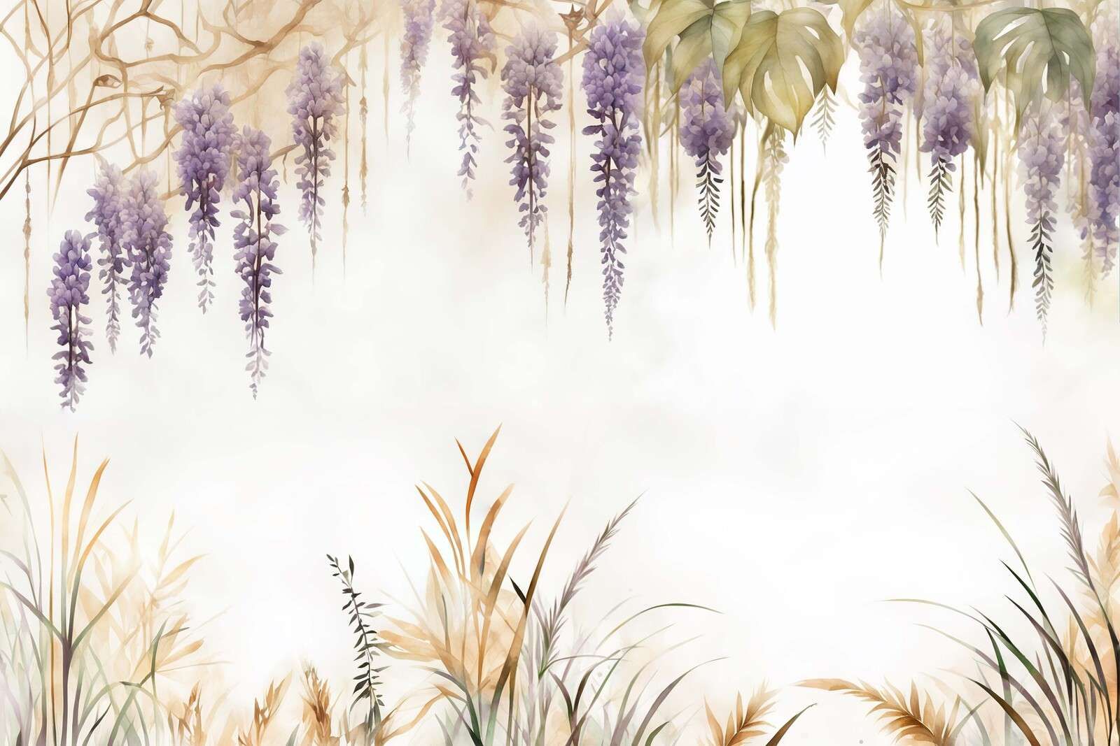 Glicine e Graminacee Blu