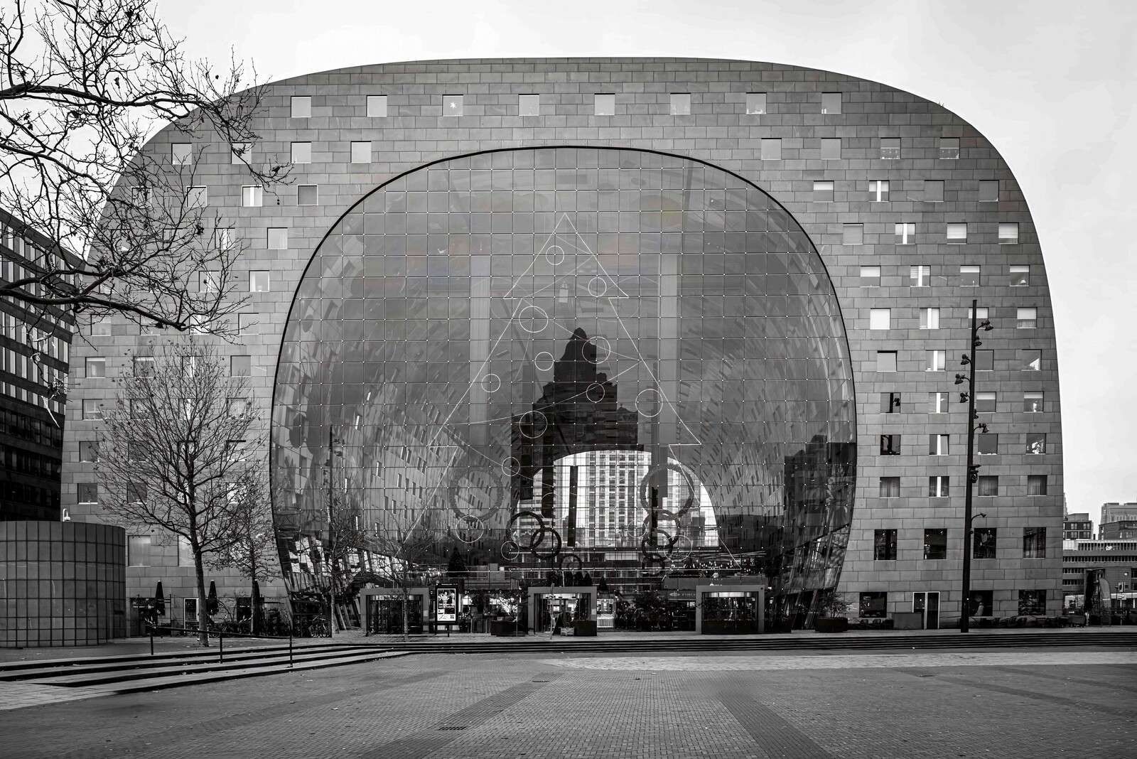 Markthal Riflessi in Monocromo