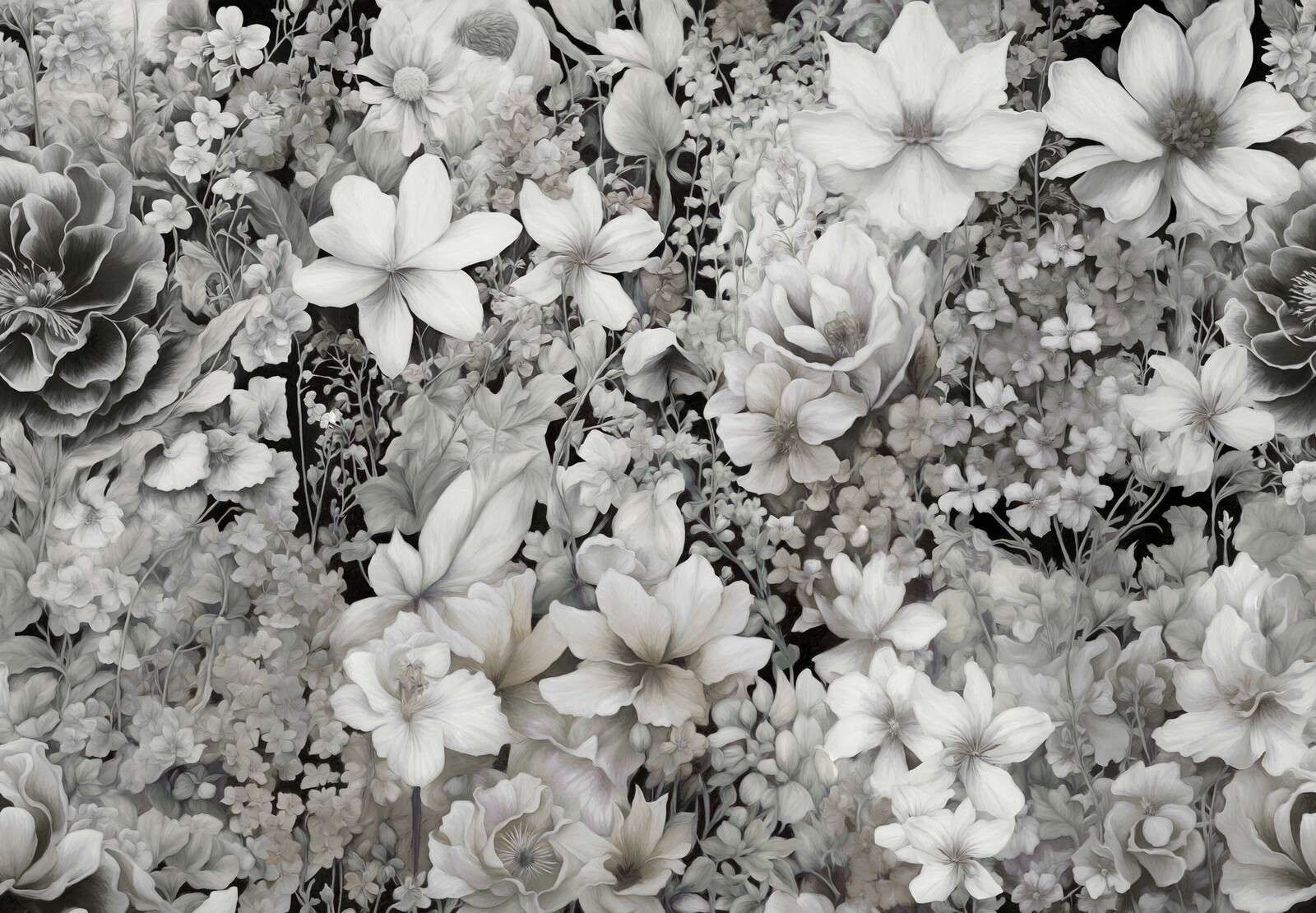 Festival dei fiori senza soluzione di continuità - beige