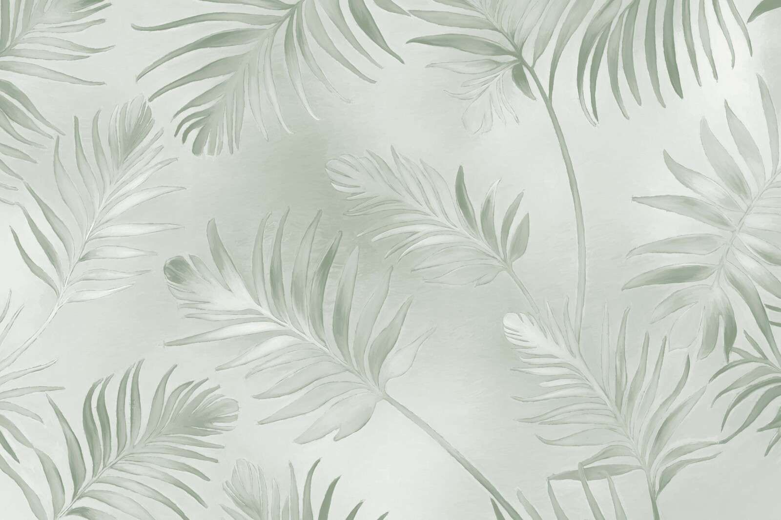 Foglie dorate su crema scuro