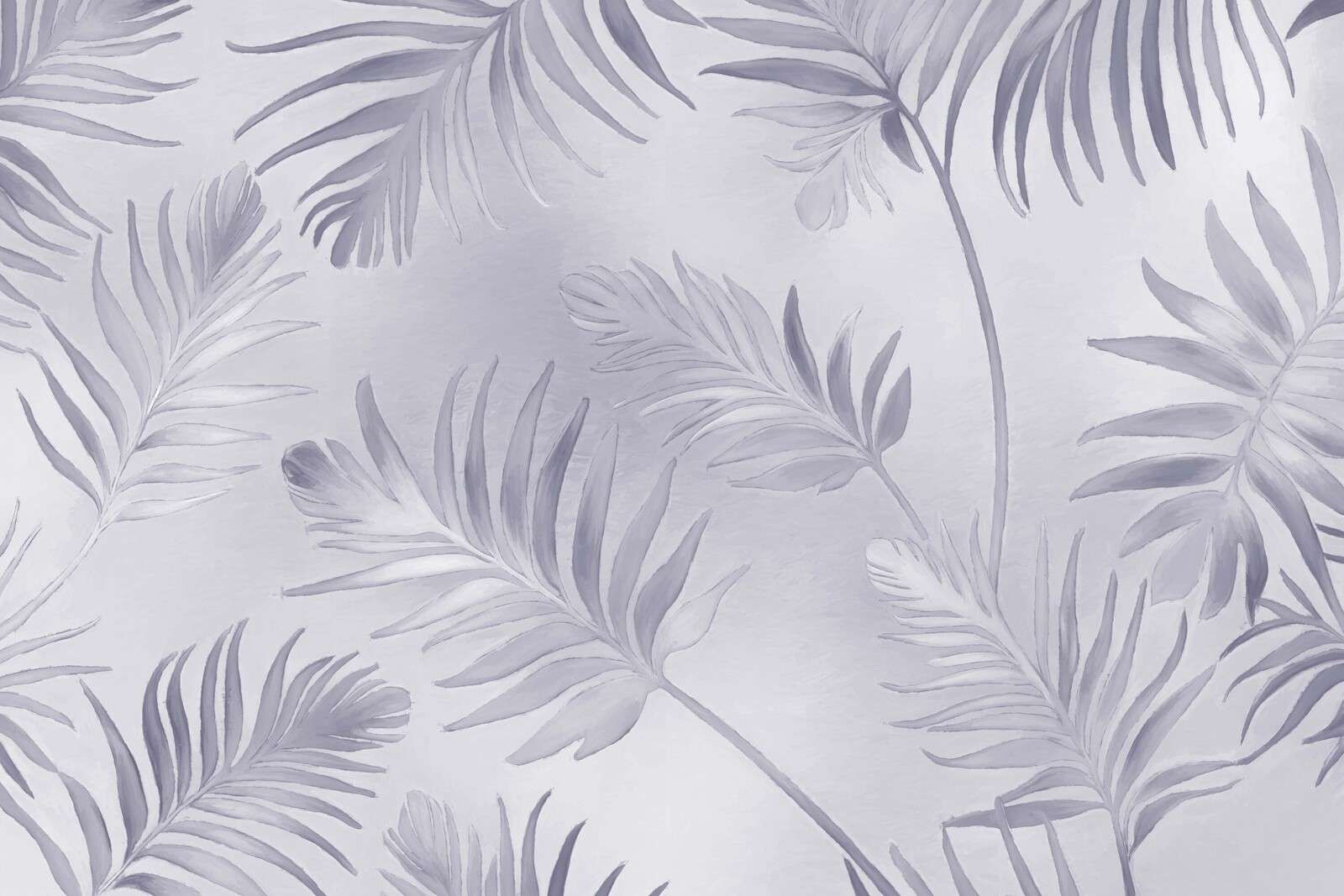 Foglie dorate su blu pallido scuro