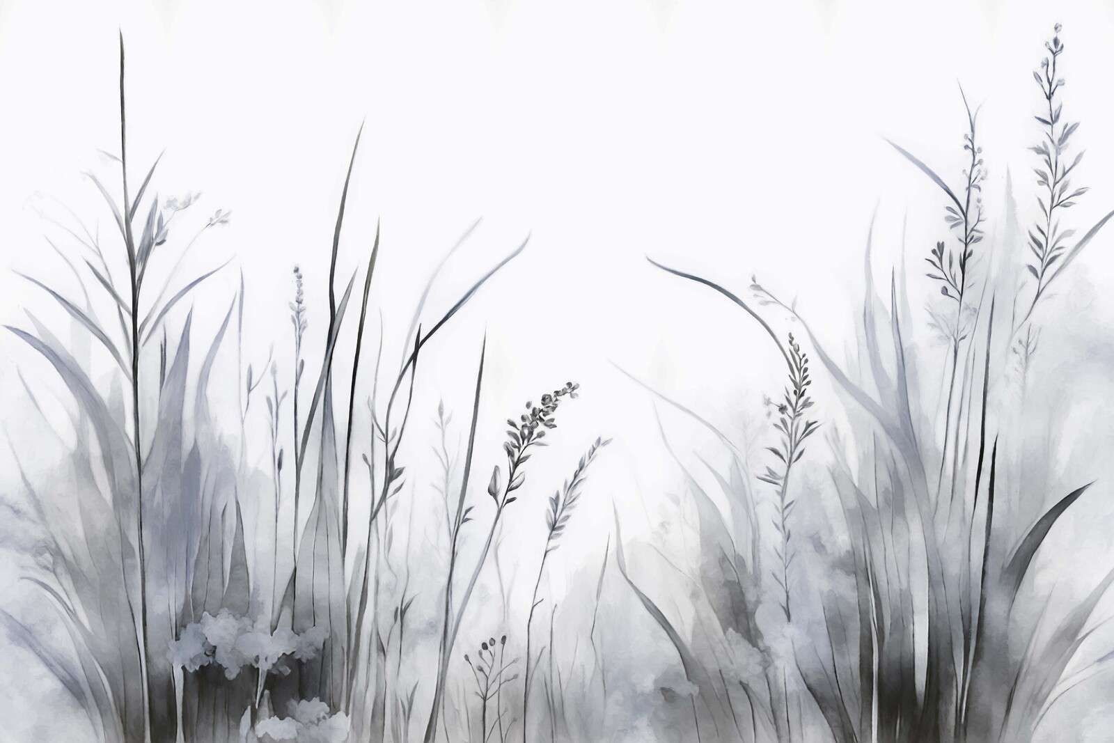 Carta da parati grigio morbido armonioso