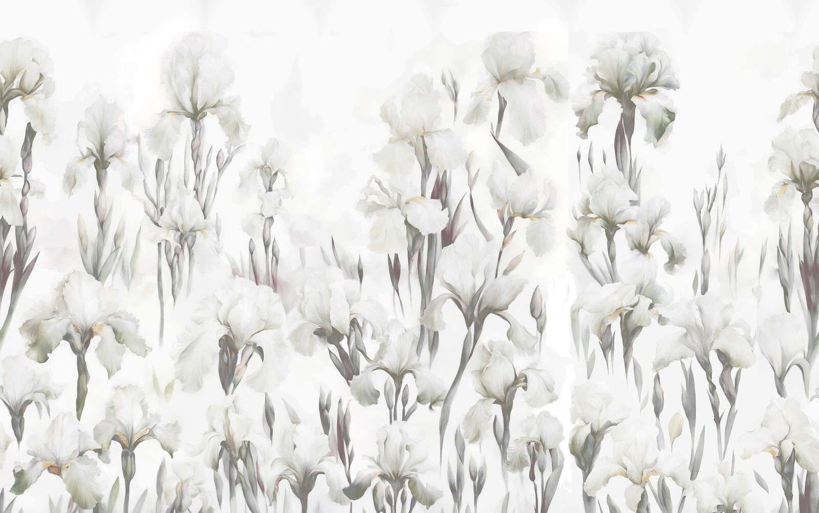 Iris danzano beige senza soluzione di continuità