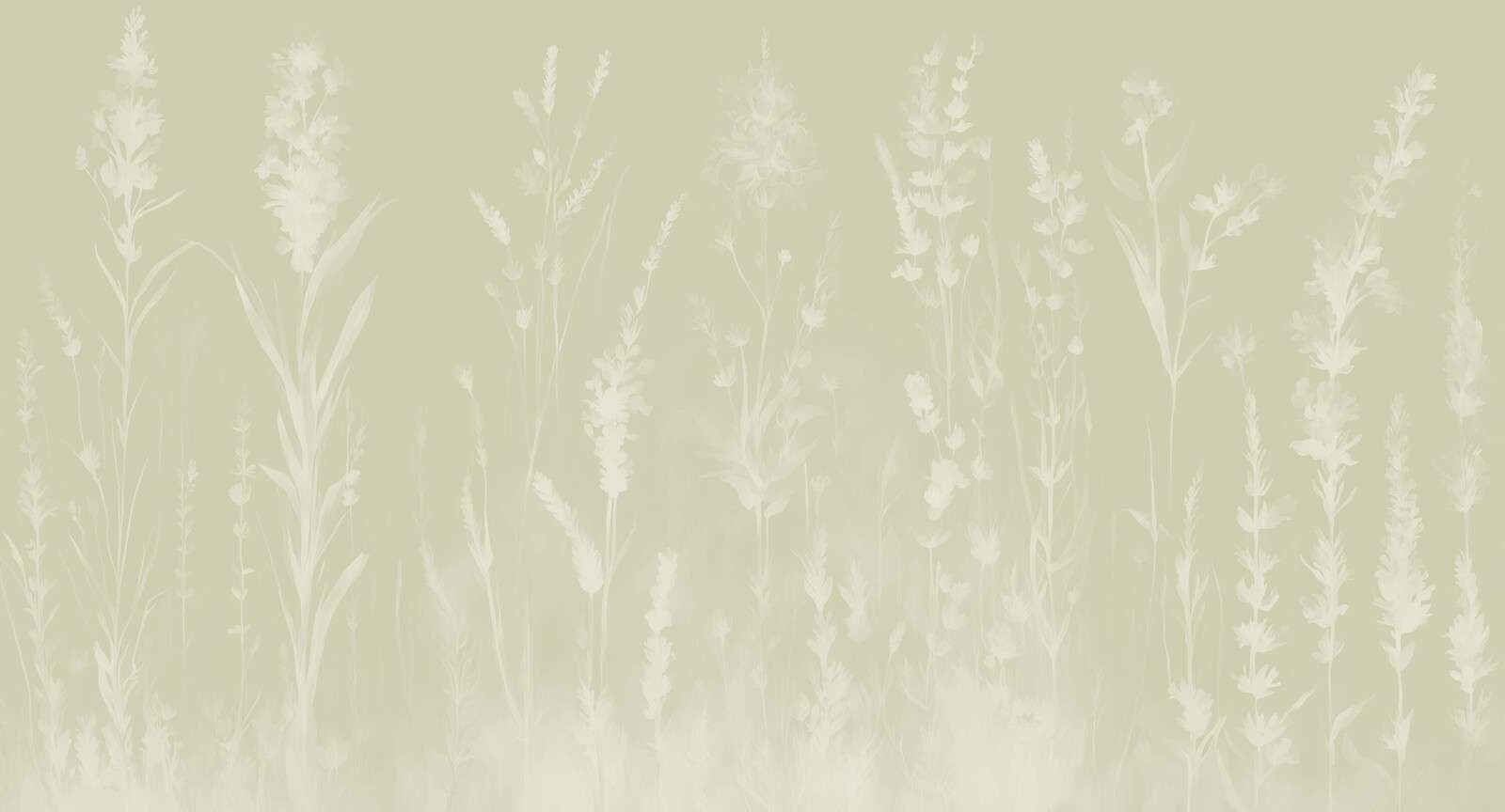 Lavanda Glade Seamless Verde Salvia