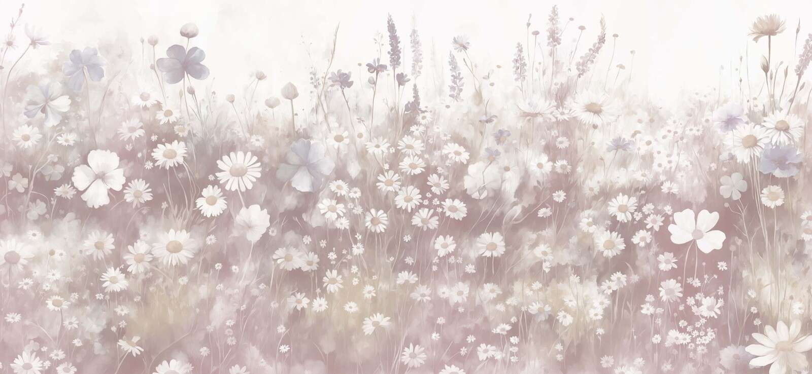 Verde Lussureggiante dell'Estate Rosa Smorzato