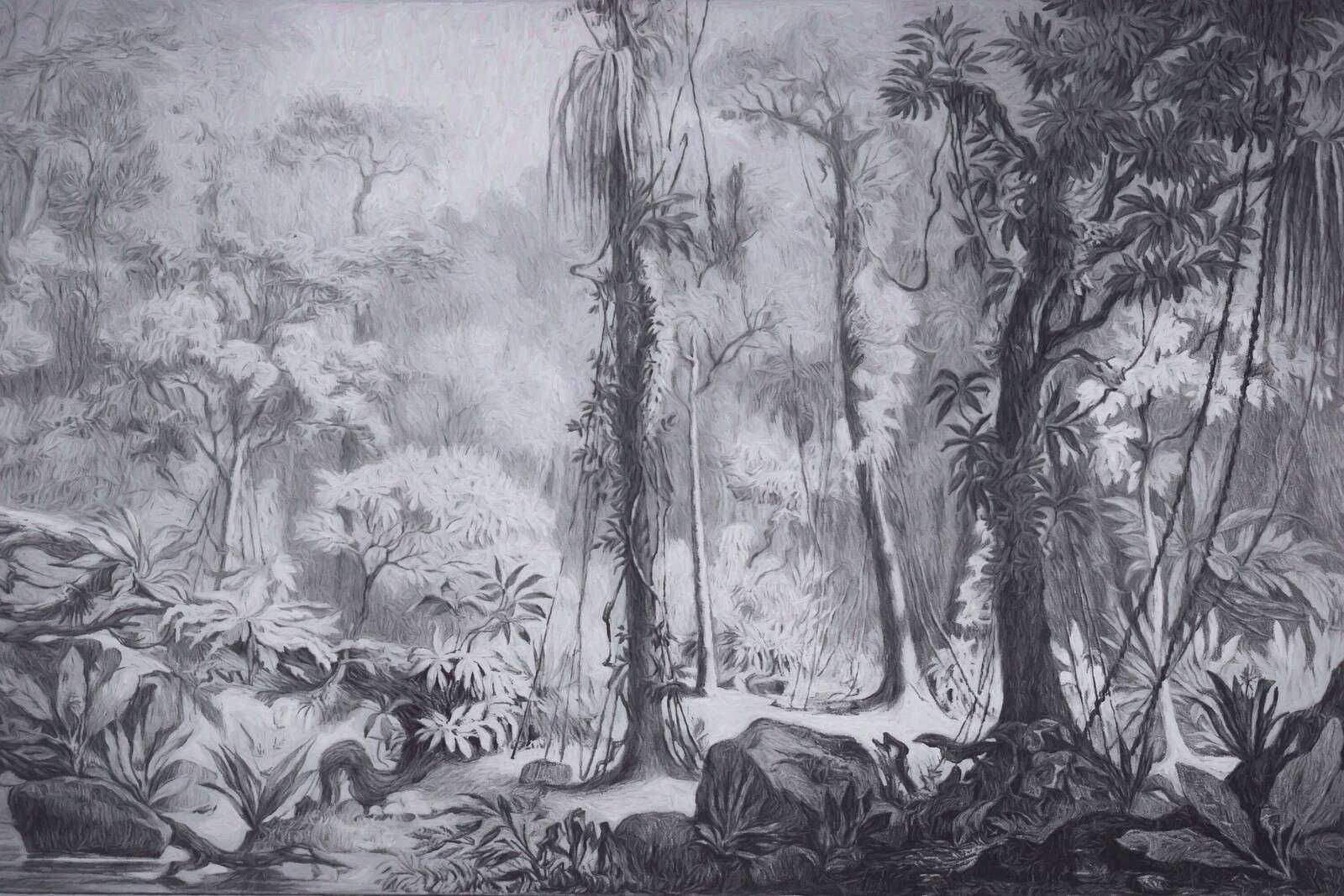 Foresta tropicale - grigio