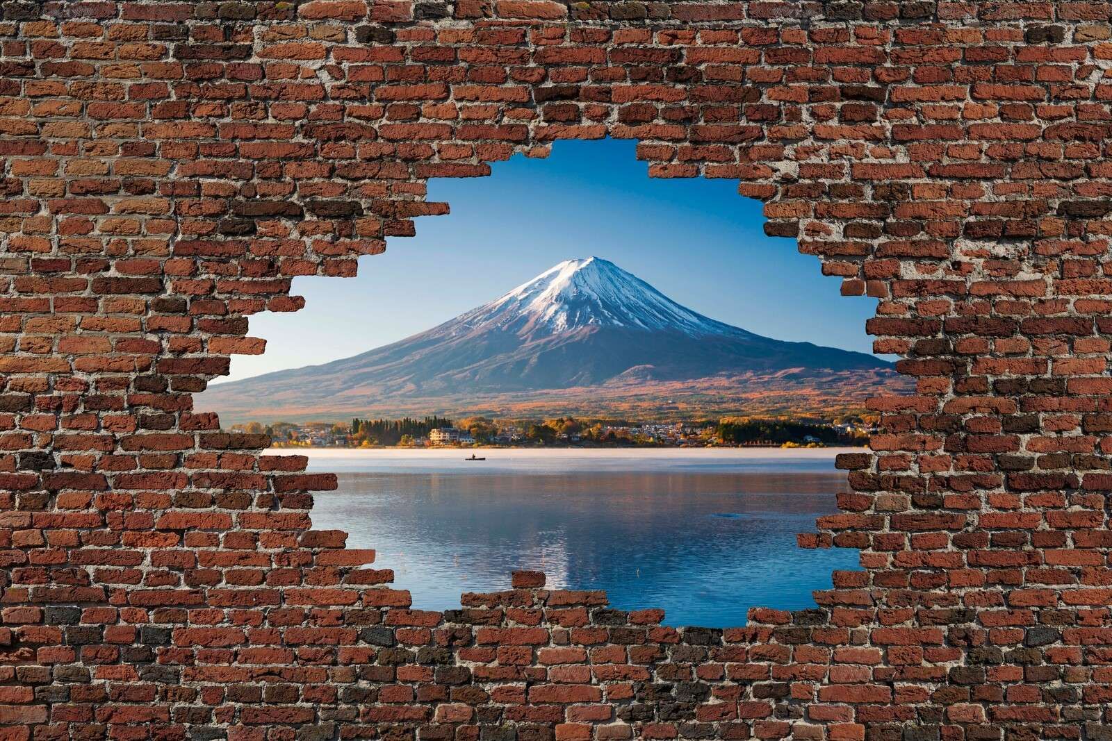 Vista del monte Fuji