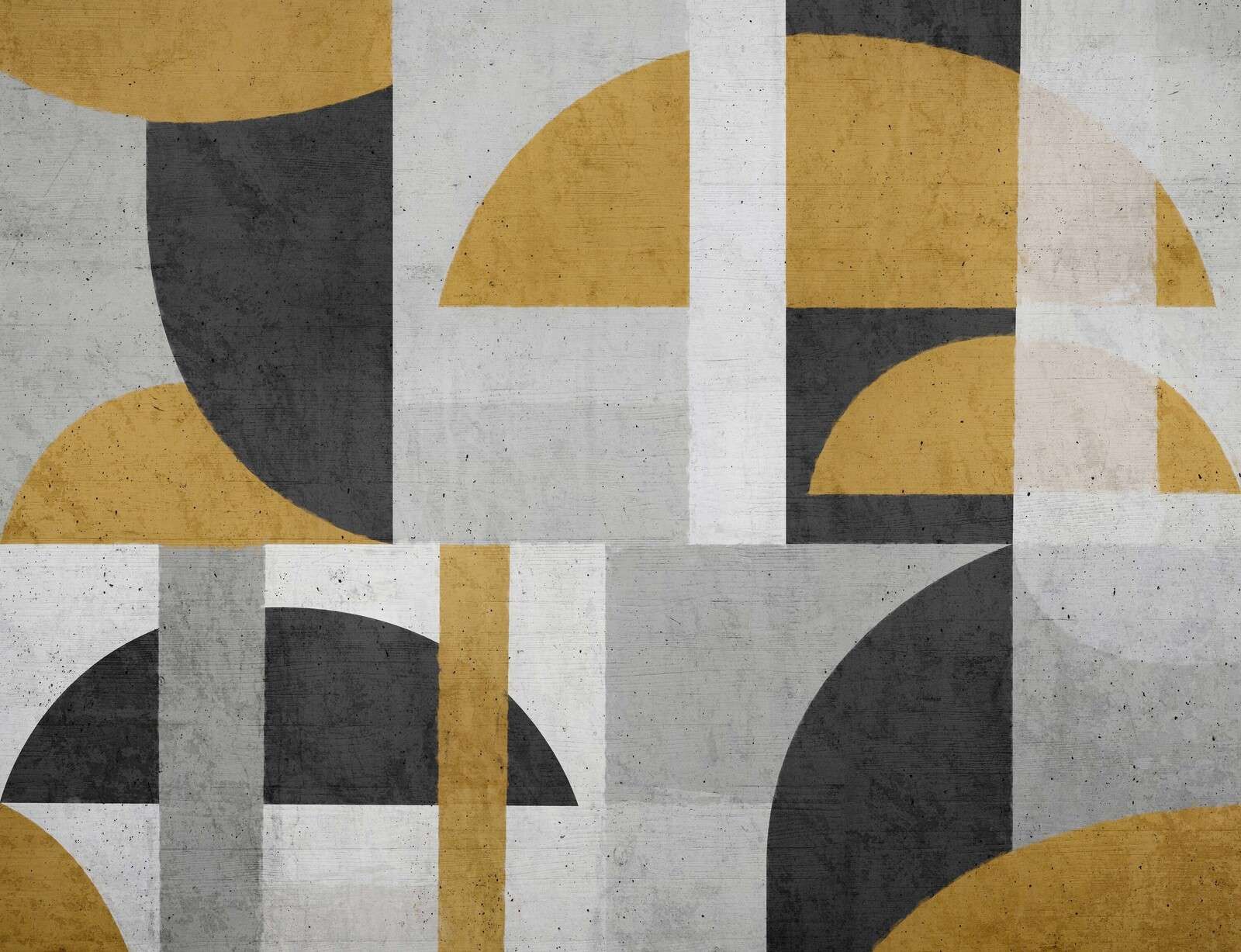 Mezze lune in stile cemento