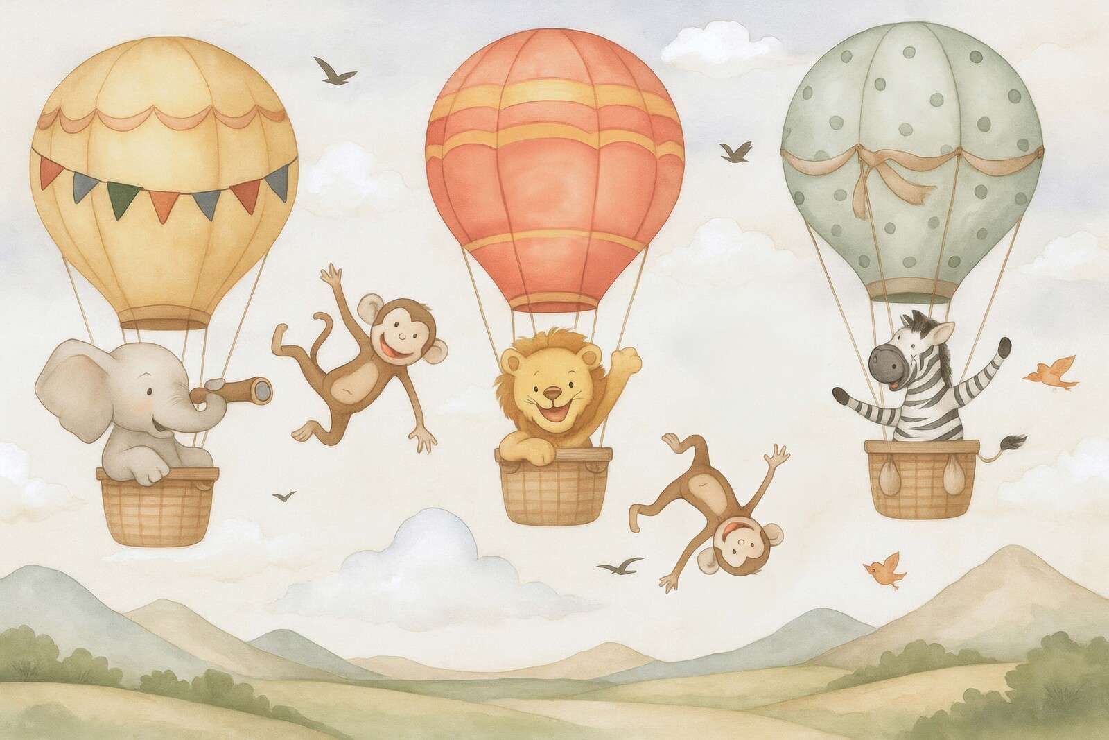 Avventura sopra le montagne