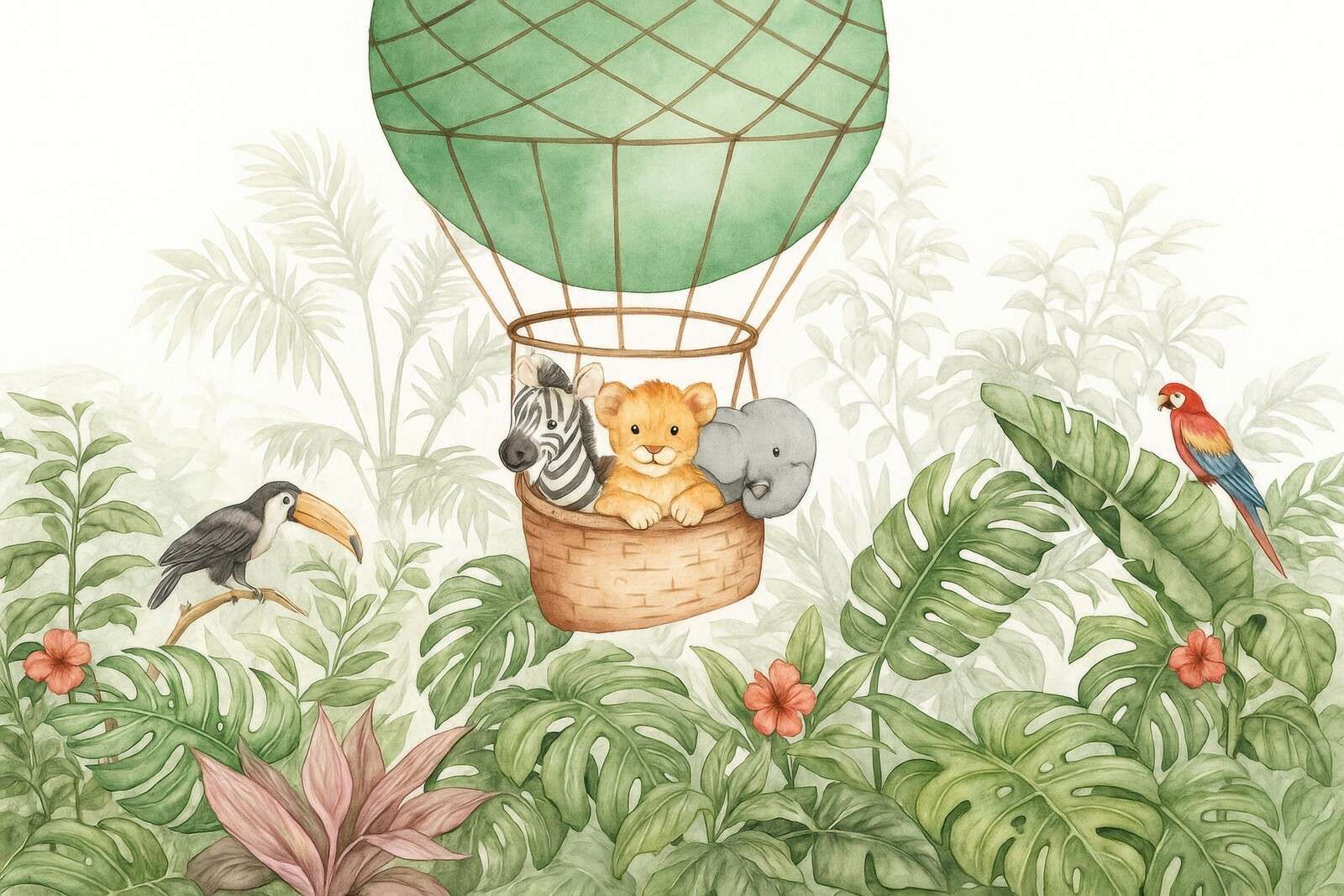 Jungleballon con piccoli amici