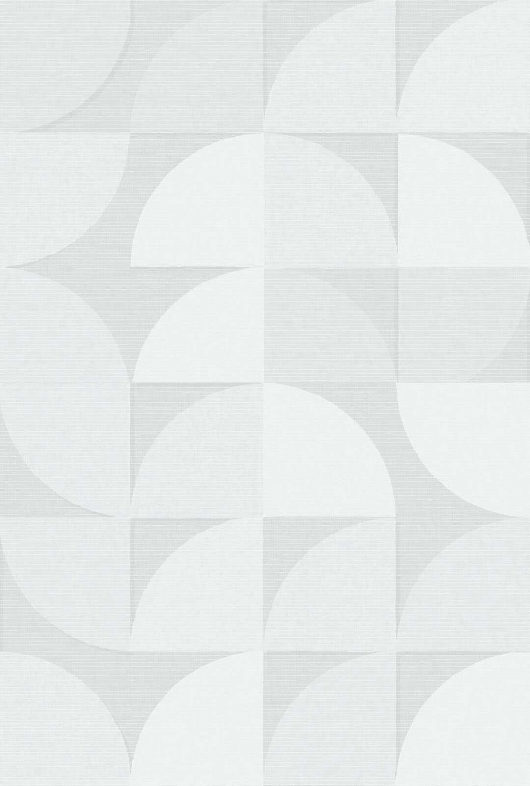 archi geometrici morbidi in grigio