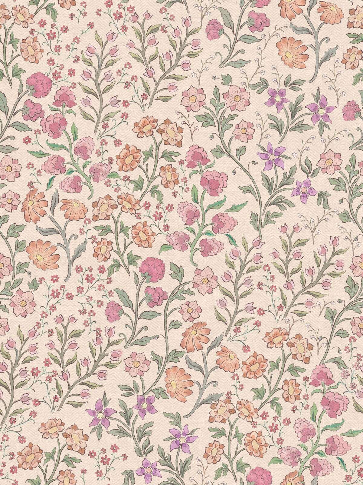 Fiori primaverili romantici in tonalità pastello