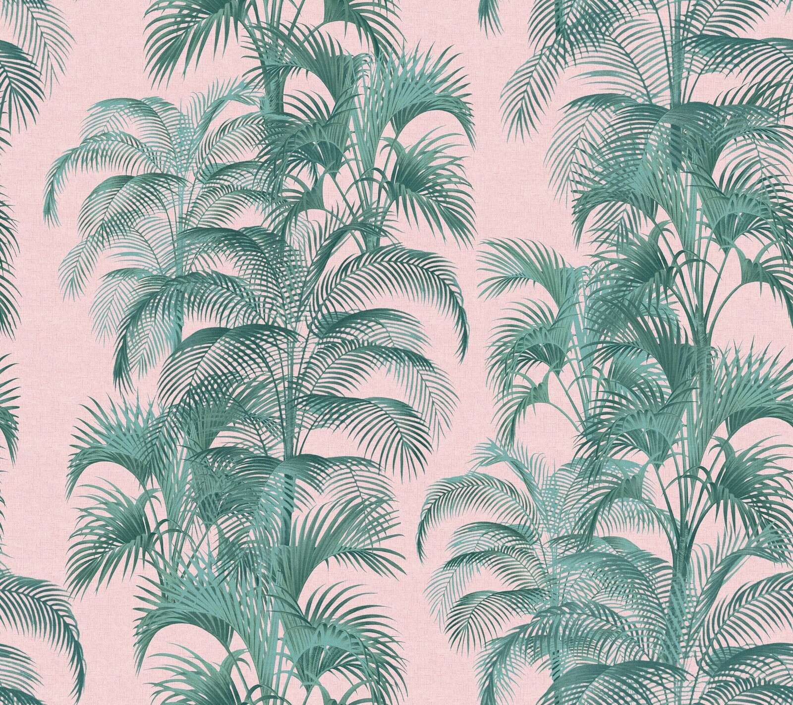 Palme tropicali in rosa cipria