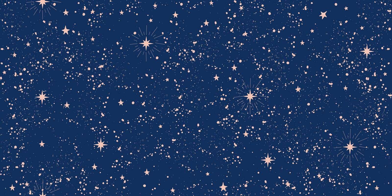 Notte scintillante piena di stelle