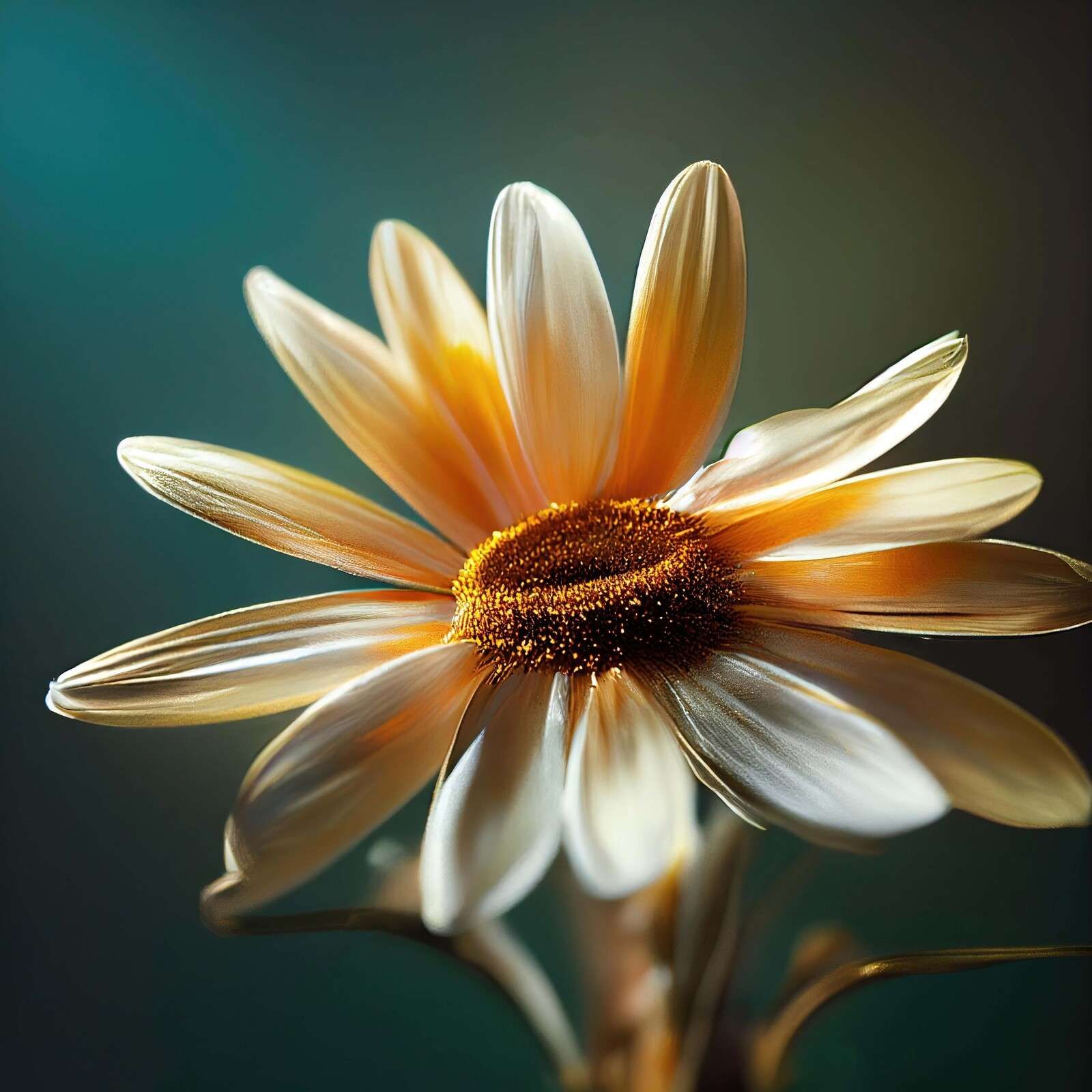 Macro Daisy Flower 1