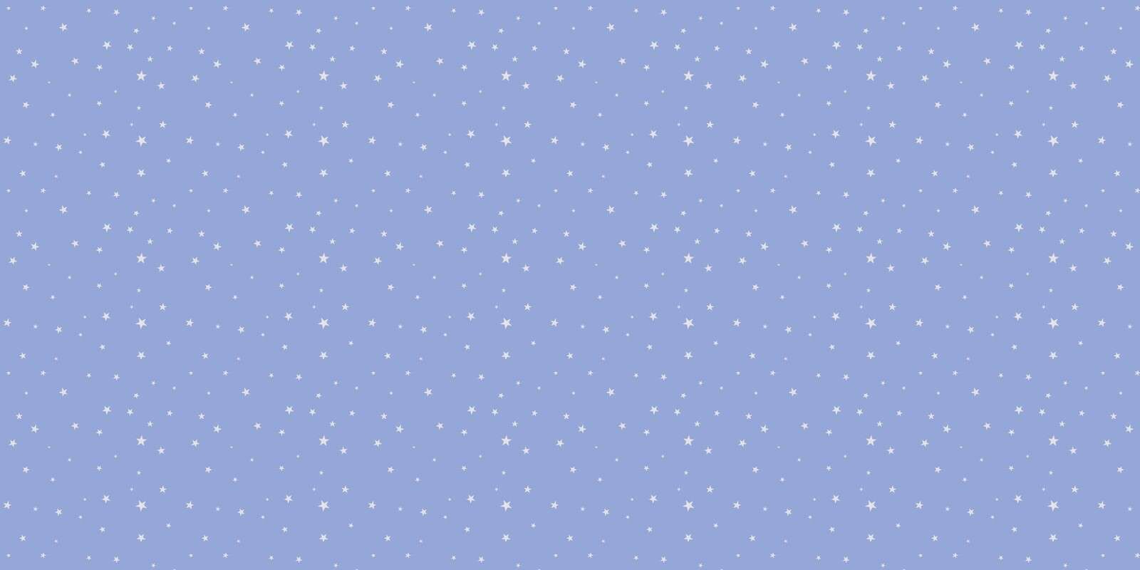 stelle bianche su blu lavanda