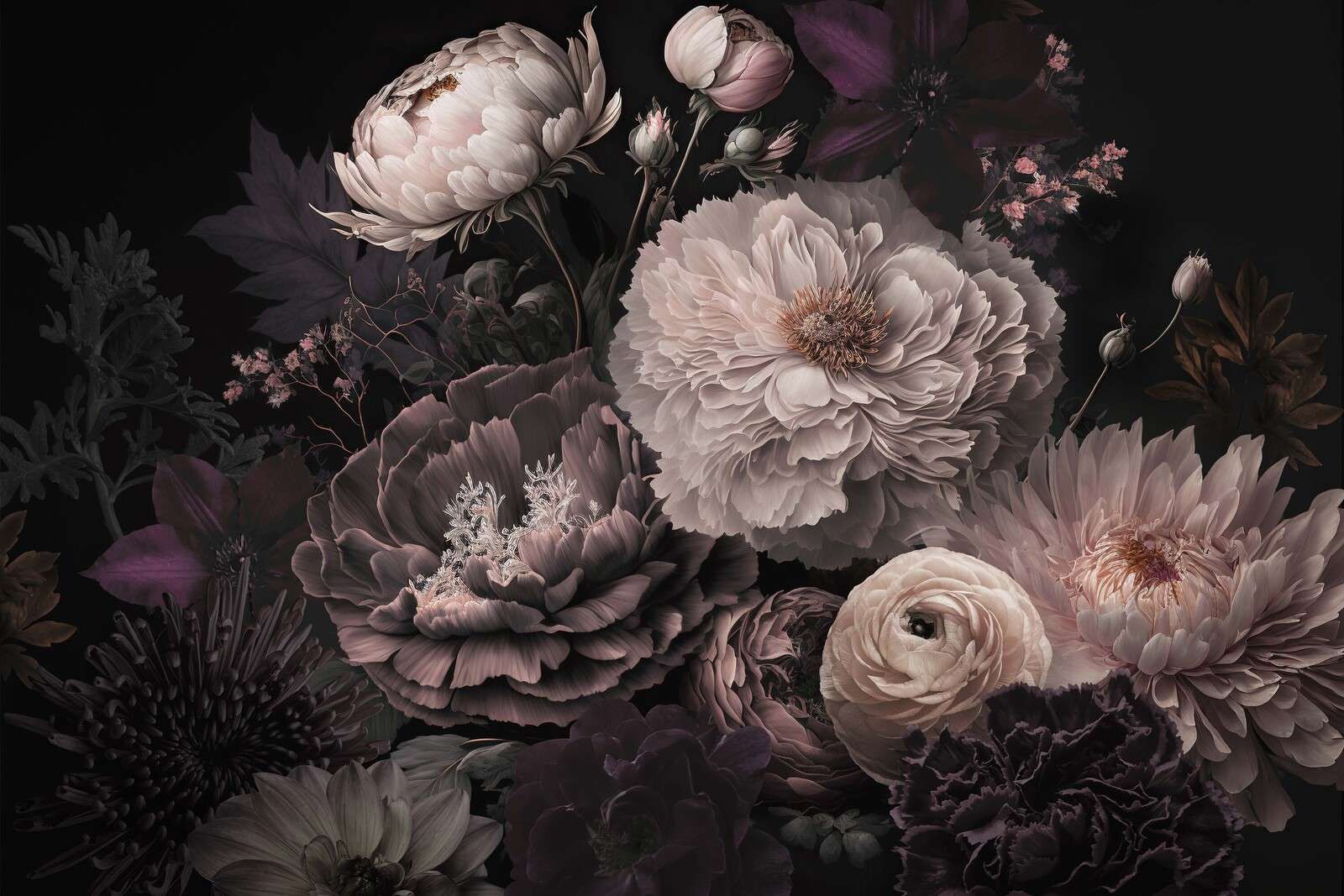 Fiori malinconici, atmosfera gotica