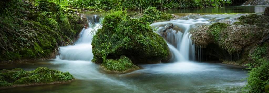 Cascata nella foresta